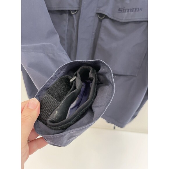 Vintage Simms Fishing Dry Coat Wading Jacket Mens Large Fly Fishing Gore-Tex - Picture 7 of 9